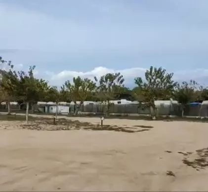 Camping frente al. Mar en Malgrat de Mar