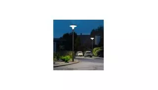 Lámpara de pie LED solar 998lm Modelo Zita